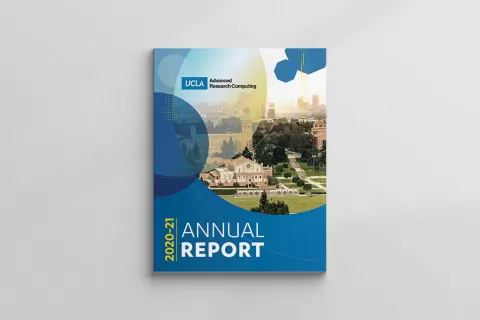 Cover of the 2020-2021 OARC annual report