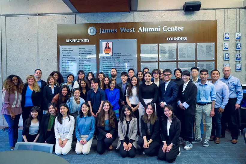 Engineering 170 class at demo day